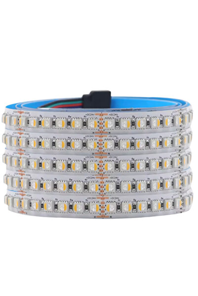 POWERR LED AYDINLATMA 24 Volt RGBWW 4 Renk RGB ve Günışığı Renk 5050 SMD İç M...
