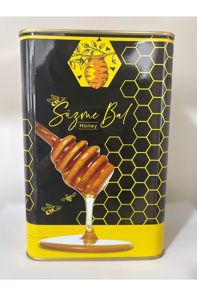Siirt Süzme Çiçek Balı 5 KG Teneke Kutu-Doğal Bal