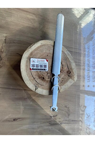 Karadağ ⚙️ Civa Çeliği Yassı Masat – Profesyonel El Yapımı Paslanmaz Çelik Bı...