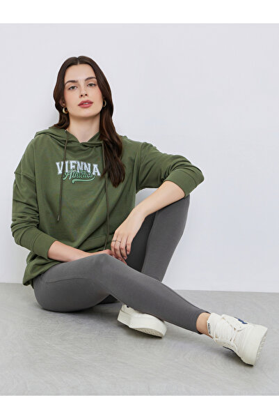 Styli Women Oversized Longline Hoodie and Leggings Co-Ords