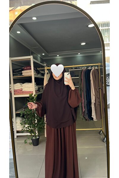 Yüsra Collection طقم فستان وأوشحة أيروبين مكون من قطعتين مقاس 2 بوصة