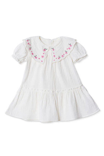 ebebek Hello Baby HelloBaby Kız Bebek Flower Garden Elbise Müslin Bisiklet Ya...