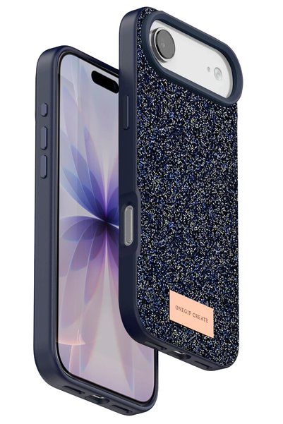 Generic Brand غطاء MTXDPN لهاتف Apple iPhone 17 Air Bright Simli (214946) - أزرق