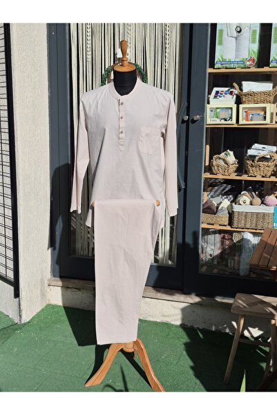 Nurul kisve Hajj Umrah Daily Shirt Set Loose Fit 100% Cotton