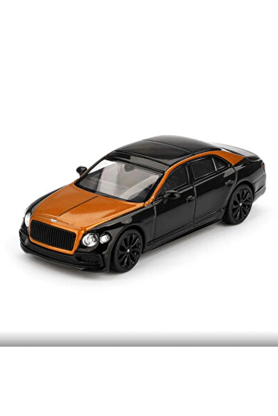 mini gt 1/64 Bentley Flying Spur Orange Flame / Onyx - Blister Pack