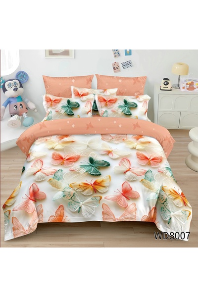 lumixauto Double Bed Linen Set 4 Pieces