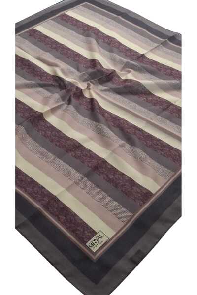 Guzeka وشاح بيرا الناعم الفاخر (خياطة إيطالية) 100×100