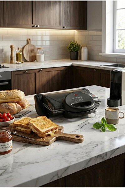 LUMISA Granit Tost Makinesi LT-3000 Çıkarılabilir Yıkanabilir Plakalı Izgara ...