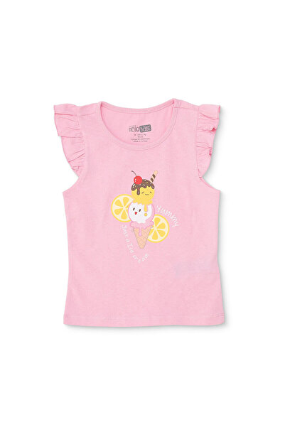 ebebek Hello Baby HelloBaby Kız Bebek Atlet Tshirt Süprem Bisiklet Yaka Atlet...