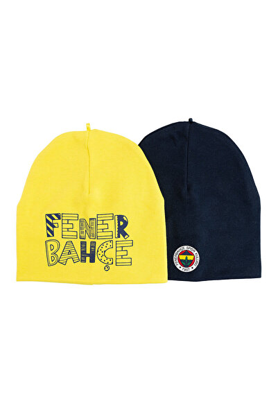 Fenerbahçe Erkek Bebek 2li Örme Bere