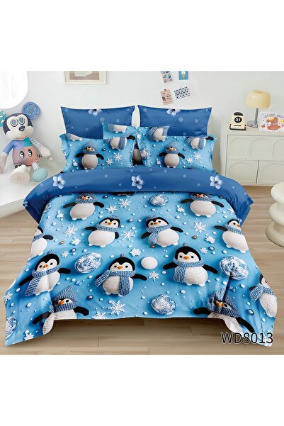 lumixauto Double Bed Linen Set 4 Pieces