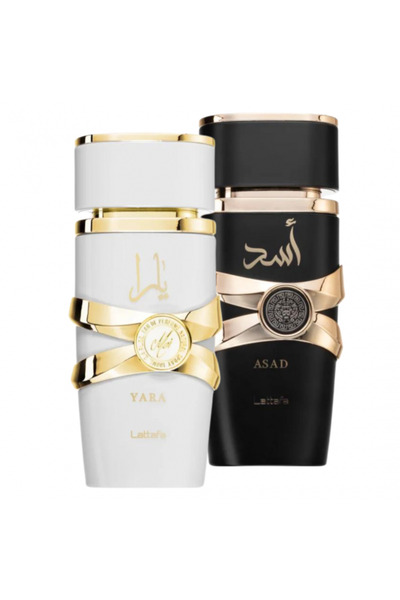 lattafa Pachet 2 parfumuri: Yara Moi 100ml + Asad 100ml