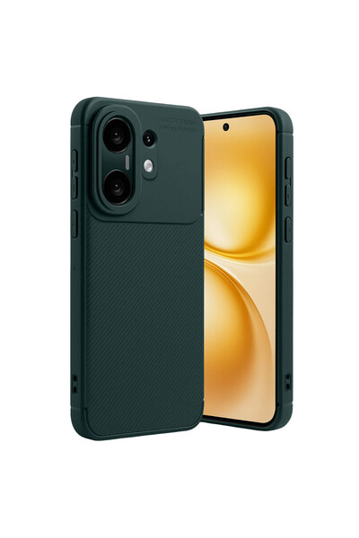 AKSEFİZZ حافظة Vivo X200 FE ذات ملمس فريد وغطاء مطفي فاخر يوفر قبضة عالية