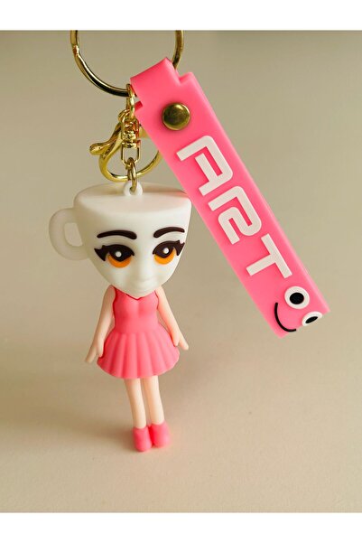 KAYLANIN DÜNYASI Gift Girl Figure Keychain – Birthday Gift – Christmas Gift