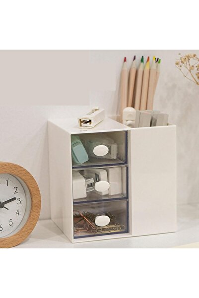 not 2 Drawer Desktop Jewelry Organizer Box - 12 cm - 12 cm - 10 cm