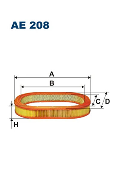 Filtron Filtru Aer Ford Sierra I Hatchback (gbc) 1982-1986 Diesel