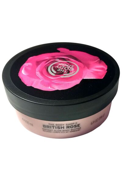 THE BODY SHOP - Instant Glow Body Butter, British Rose - 50 ml