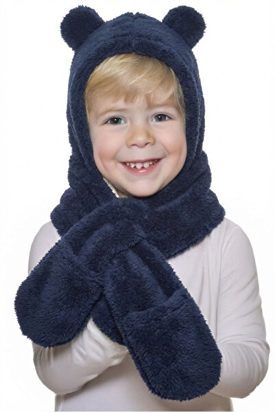 İpek Tekstil Çocuklar İçin Kış Aylarında Soğuktan Koruma Amaçlı Atkı Ve Kulak...