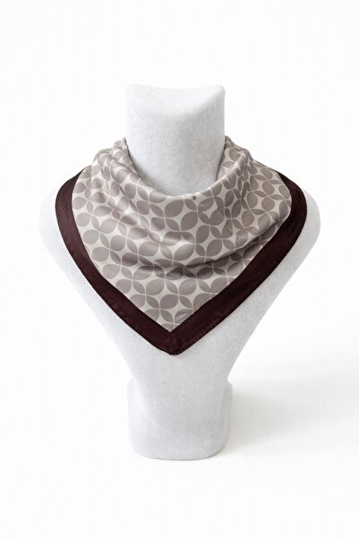 Vanelia Geometry & Leopard Patterned Scarf Bandana