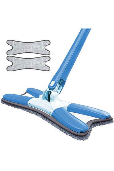 Teno Mop cu cap în formă de X, rotație 360 ​​de grade, telescopic, curățare u...