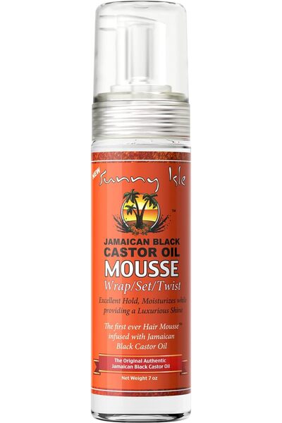 Sunny Isle موس زيت الخروع الأسود الجامايكي، 7 أونصة