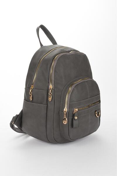 samilon GRİ YIKAMALI SIRT ÇANTASI