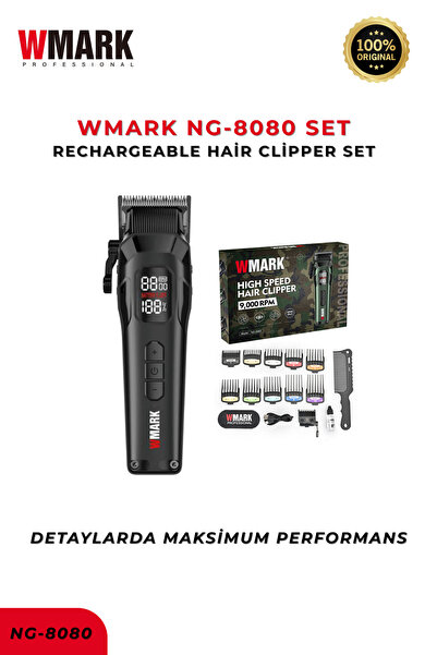 Wmark NG-8080 TIRAŞ MAKİNESİ SET