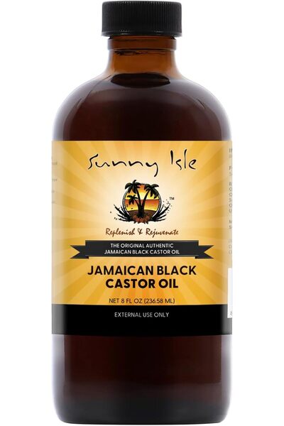 Sunny Isle زيت الخروع الأسود الجامايكي 8 أونصة | مرطب طبيعي 100% للشعر وفروة ...