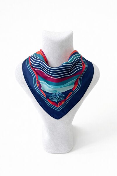 Vanelia Martı ve Balık Desenli Fular Bandana