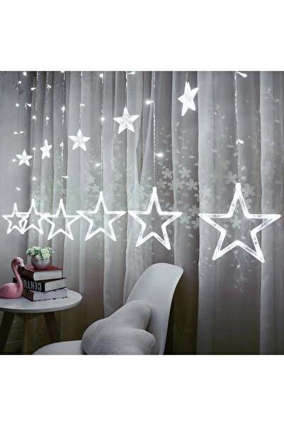 Teno Cool White LED Christmas Star Light Installation