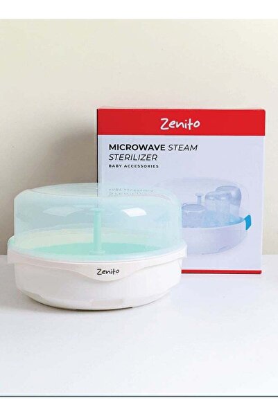 ZENİTH Zenito Microwave Baby Bottle Sterilizer - Fast & Compact (BPA-Free)