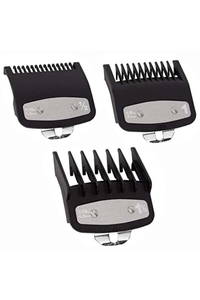 Wahl Wahl Hair Clipper Comb Set of Different Sizes, 3 Pieces