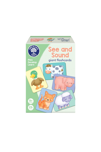 Orchard Toys Fise De Invatare Descopera Animalele Si Pronunta Sunetele