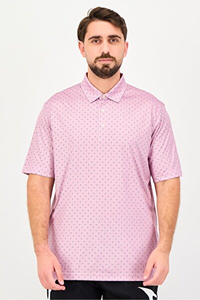 Greg Norman Men Regular Fit Allover Print Short Sleeves Polo Shirt, Multicolor