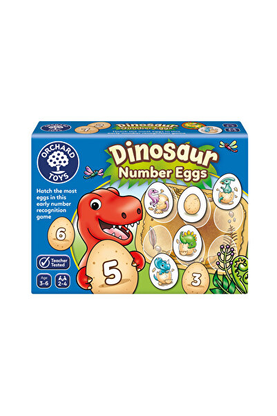 Orchard Toys Educational Game Dinosaur Eggs With Numbers