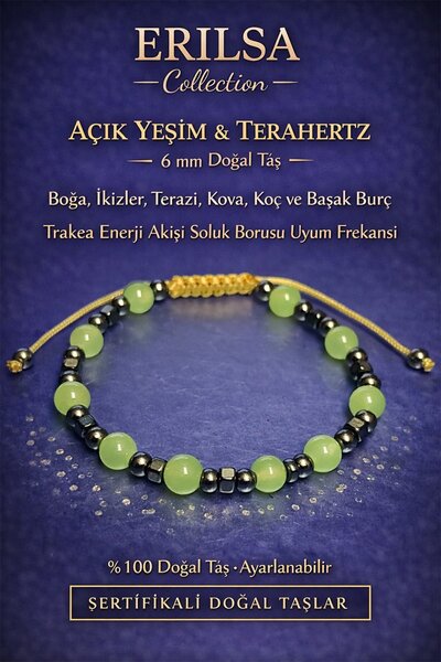 Erilsa Certified Trachea Energy Flow and Pale Vein Harmony Bracelet – Light J...