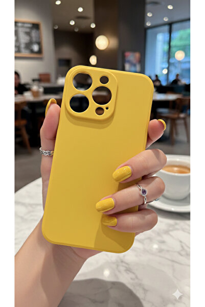 TechTrove Apple iPhone 14 Pro Max İçin Uyumlu Içi Kadife Leke Tutmaz Kamera K...