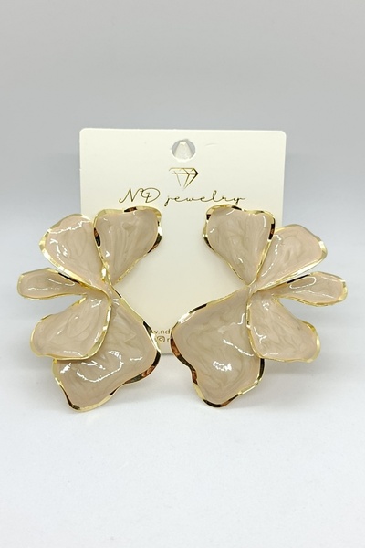 ndjewelry أقراط بلوم العاجية