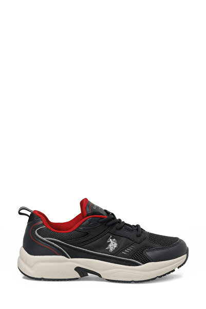U.S. Polo Assn. Krez Gr 6Fx Navy Blue Boys' Sneaker