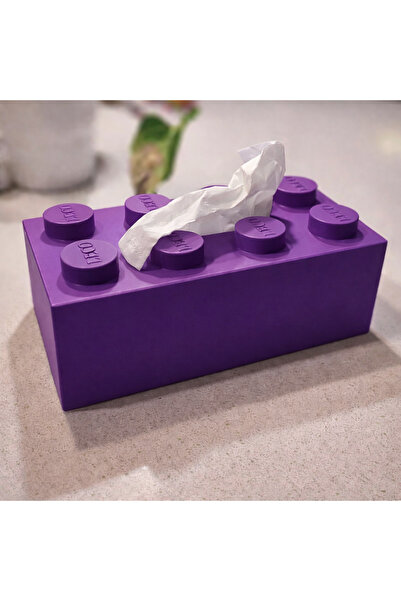 ALESTA TASARIM Lego Napkin Holder (Purple)