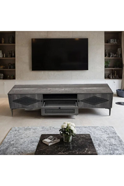 Tasamem Dafia طاولة بلازما خشب مقاس 45*40*180 سم