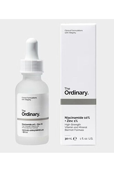 The Ordinary سيروم وجه يحتوي على نياسيناميد 10% وزنك 1% شفاف 30ملليلتر