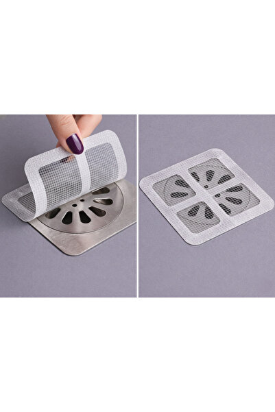 MİNYORA فلتر لاصق مضاد للشعر والانسداد لتصريف الحمام والمطبخ 5 قطع