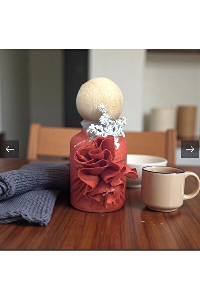 Mini توزيعات عطر ميني غطاء خشبي منسق فوشه عدد 12 حبة (درزن كامل)