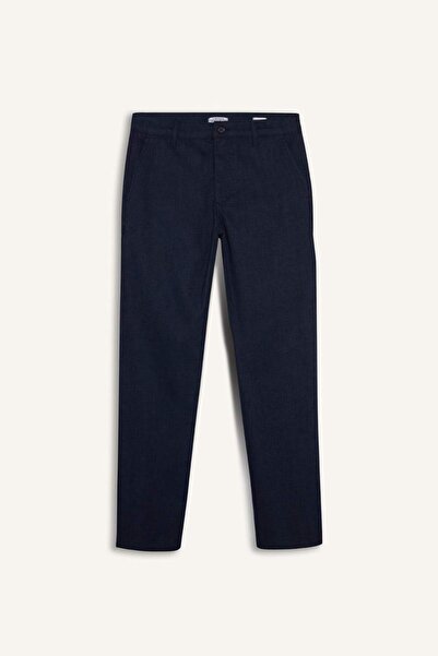 DeFacto Regular Fit Straight Leg Trousers G6588Ax25Wn