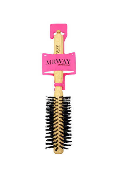 mrway فرشة استشوار خشب صغير حرارية من مرواي