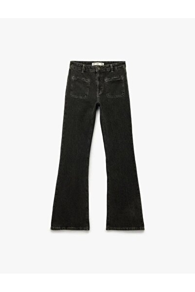 Koton Kadın Jean Pantolon 6WAL40148MD