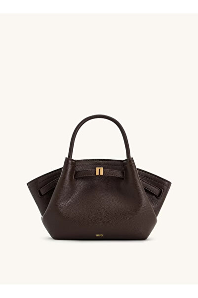 Noorksa حقيبة كتف صغيرة من بي إي آي هانا - بني داكن