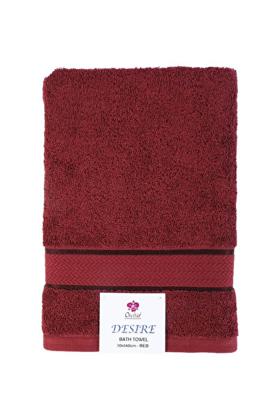 Orchid By Styli Bath Towel 70X140 cm Red