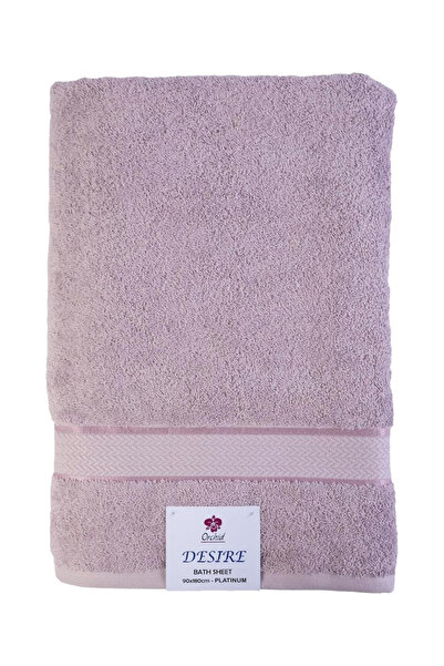 Orchid By Styli Bath Sheet 89X178 cm Platinum